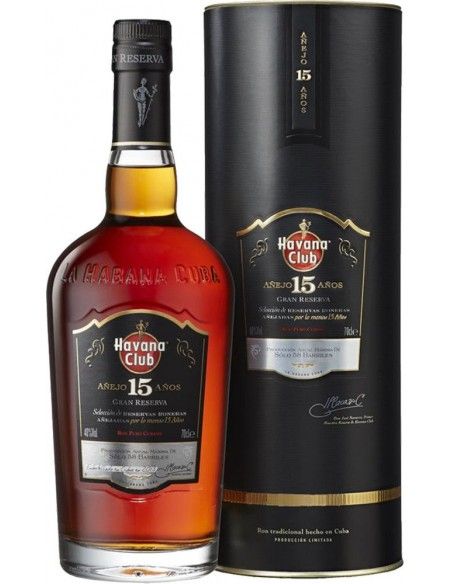 Ron de Cuba 'Gran Reserva' Anejo 15 Years (700 ml. metal case) Havana Club Havana Club - 1