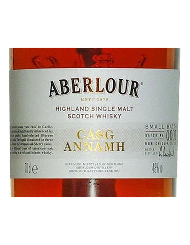 Whiskey Single Malt - Highland Single Malt Scotch Whisky 'Casg Annamh' (700 ml.) - Aberlour - Aberlour - 3