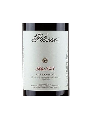 Vini Rossi - Barbaresco DOCG 'Tulin' 2013 (750 ml.) - Pelissero - Pelissero - 2
