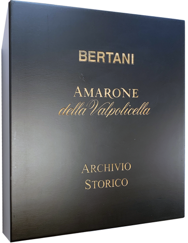 Amarone della Valpolicella Classico DOCG 'Archives Historiques' 2007-2008-2009 (3x750 ml. boite en bois de luxe) Bertani Bertani