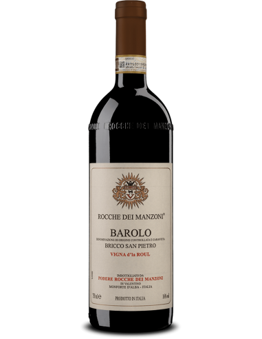 Vini Rossi - Barolo DOCG Bricco San Pietro 'Vigna d'la Roul' 2013 (750 ml.) - Rocche dei Manzoni - Rocche dei Manzoni - 1