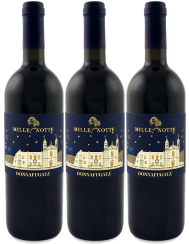 Red Wines - Mille e Una Notte The Great Vintages 2009 - 2011 - 2013 Wooden box of 3 bottles (3x750 ml.) - Donnafugata - Donnafug