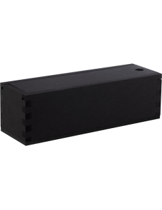 Anthracite Wooden Wine Box for 1 Bottle of 375 ml. Vino45 - 1