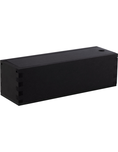 Anthracite Wooden Wine Box for 1 Bottle of 375 ml. Vino45 - 1