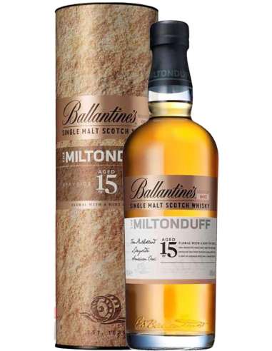 Single Malt Scotch Whisky 'Miltonduff' 15 Years Old (700 ml.) - Ballantine’s Single Malt Scotch Whisky 'Miltonduff' 15 Years Old (700 ml.) - Ballantine’s