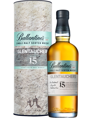 Whiskey - Single Malt Scotch Whisky 'Glentauchers' 15 Years Old  (700 ml.) - Ballantine’s - Ballantine's - 1