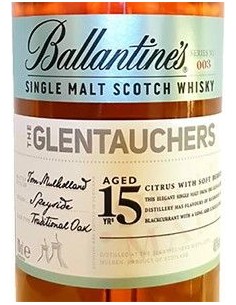 Whisky - Single Malt Scotch Whisky 'Glentauchers' 15 Years Old  (700 ml.) - Ballantine’s - Ballantine's - 3