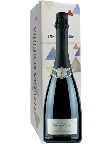 Vini Spumanti - Alta Langa Brut Nature DOCG 'Vigna Gatinera' 2008 (750 ml. astuccio) - Fontanafredda - Fontanafredda - 1 Vini Spumanti - Alta Langa Brut Nature DOCG 'Vigna Gatinera' 2008 (750 ml. astuccio) - Fontanafredda - Fontanafredda - 1