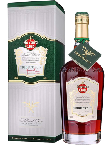 Rum - Rum 'Tributo' 2017 (700 ml. boxed) - Havana Club - Havana Club - 1 Rum - Rum 'Tributo' 2017 (700 ml. boxed) - Havana Club - Havana Club - 1