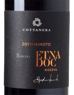 Etna Rosso Riserva DOC 'Contrada Zottorinoto' 2014 (750 ml.) Cottanera Cottanera - 1 2