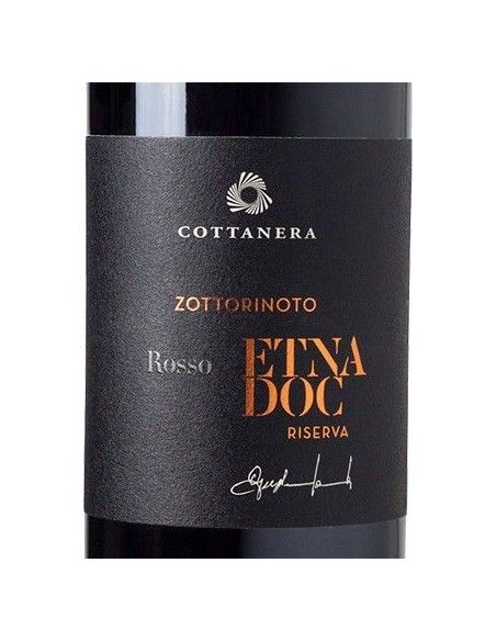 Etna Rosso Riserva DOC 'Contrada Zottorinoto' 2014 (750 ml.) Cottanera Cottanera - 2