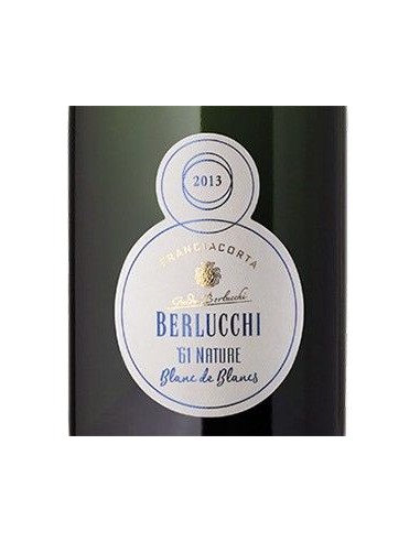 Vini Spumanti - Franciacorta DOCG '61 Nature Blanc de Blancs Millesimato 2013 (750 ml. cofanetto regalo) - Berlucchi - Berlucchi