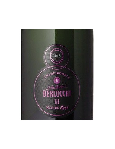Vini Spumanti - Franciacorta DOCG '61 Nature Rose' Millesimato 2013 (750 ml. cofanetto regalo) - Berlucchi - Berlucchi - 3
