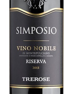 Vini Rossi - Vino Nobile di Montepulciano Riserva DOCG 'Simposio' 2015 (750 ml.) - Trerose - Trerose - 2