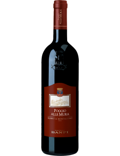 Red Wines - Rosso di Montalcino DOC 'Poggio alle Mura' 2017 (750 ml.) - Castello Banfi - Castello Banfi - 1