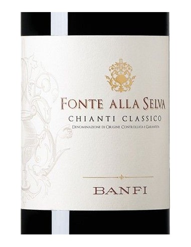 Red Wines - Chianti Classico DOCG 'Fonte alla Selva' 2018 (750 ml.) - Banfi - Castello Banfi - 2