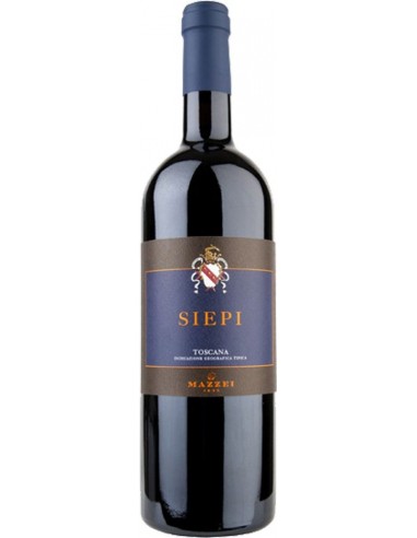 Vini Rossi - Toscana Rosso IGT 'Siepi' 2017 (750 ml. cofanetto regalo) - Mazzei - Mazzei - 2