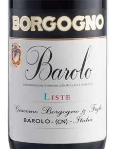 Red Wines - Barolo DOCG 'Liste' 2015 (750 ml.) - Borgogno - Borgogno - 2
