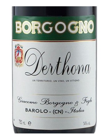 White Wines - Colli Tortonesi Timorasso DOC 'Derthona' 2018 (750 ml.) - Borgogno - Borgogno - 2