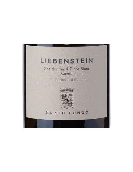 Alto Adige Bianco DOC 'Liebenstein' 2017  (750 ml.) Baron Longo Baron Longo - 2 Alto Adige Bianco DOC 'Liebenstein' 2017  (750 ml.) Baron Longo Baron Longo - 2