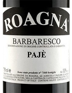 Vini Rossi - Barbaresco 'Paje' DOCG 2015 (750 ml.) - Roagna - Roagna - 2