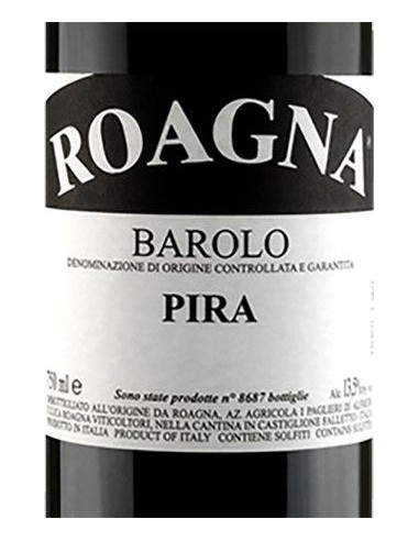 Red Wines - Barolo 'Pira' DOCG 2014 (750 ml.) - Roagna - Roagna - 2