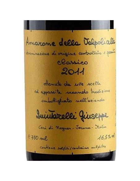 Amarone della Valpolicella Classico DOC 2011 (750 ml.) Quintarelli Giuseppe Quintarelli - 2