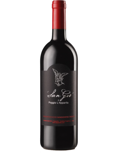 Vini Rossi - Montecucco Sangiovese DOCG 'San Giò' 2016 (750 ml.) - Poggio L'Apparita - Poggio l'Apparita - 1 Vini Rossi - Montecucco Sangiovese DOCG 'San Giò' 2016 (750 ml.) - Poggio L'Apparita - Poggio l'Apparita - 1