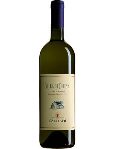 Vini Bianchi - Valli di Porto Pino Bianco IGT 'Villa di Chiesa' 2018 (750 ml.) - Cantina Santadi - Santadi - 1
