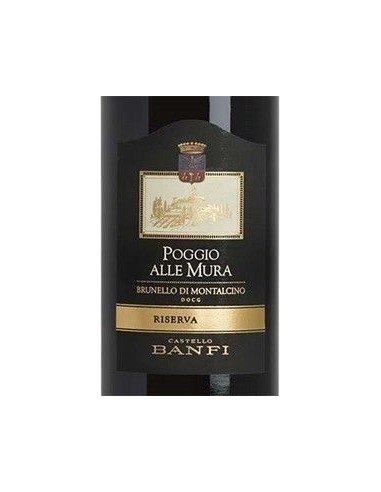 Red Wines - Brunello di Montalcino DOCG Riserva 'Poggio alle Mura' 2013 (750 ml.) - Castello Banfi - Castello Banfi - 2