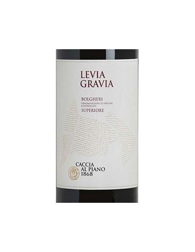 Red Wines - Bolgheri Superiore DOC 'Levia Gravia' 2016 (750 ml.) - Caccia al Piano - Caccia al Piano - 2