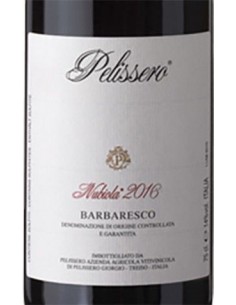 Vini Rossi - Barbaresco DOCG 'Nubiola' 2016 (750 ml.) - Pelissero - Pelissero - 2