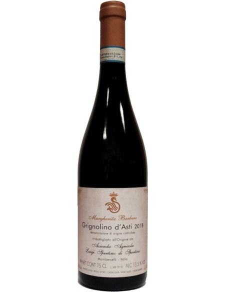 Grignolino d'Asti DOC 'Margherita Barbero' 2018 (750 ml.) Luigi Spertino Luigi Spertino - 1