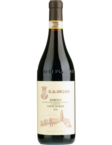 Barolo DOCG 'Coste di Rose' 2016 (750 ml.) - G.D. Vajra Vajra - 1