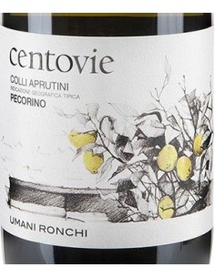 Vini Bianchi - Colli Aprutini IGT Pecorino 'Centovie' 2018 (750 ml.) - Umani Ronchi - Umani Ronchi - 2