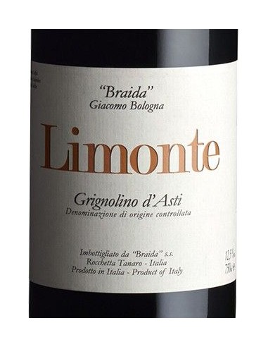 Vini Rossi - Grignolino d'Asti DOC 'Limonte' 2019 (750 ml.) - Braida - Braida - 2
