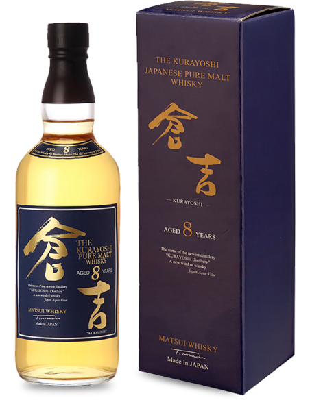 Pure Malt Japanese Whisky 'The Kurayoshi' 8 Years (700 ml. boxed) Matsui Whisky Kurayoshi - 1