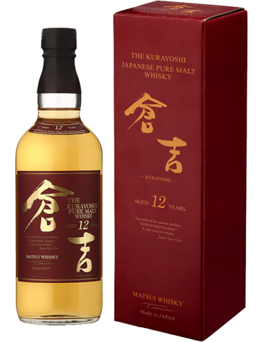 Pure Malt Japanese Whisky 'The Kurayoshi' 12 Years (700 ml. astucciato) Matsui Whisky Kurayoshi - 1