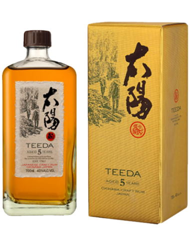 Rum - Japanese Rhum 'Teeda' 5 Years Old (700 ml. boxed) - Helios - Helios - 1