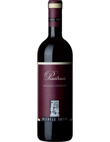 Red Wines - Bolgheri Rosso Superiore DOC 'Piastraia' 2017 (750 ml.) - Michele Satta - Michele Satta  - 1