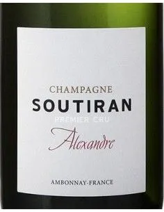 Champagne AOC Brut Premier Cru 'Alexandre' (750 ml.) Soutiran Soutiran - 1 2