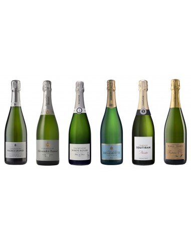 Champagne - Journey into Champagne - Tasting Set of 6 bottles (6x750 ml.) - Ceretto Terroirs - Ceretto - 1 Champagne - Journey into Champagne - Tasting Set of 6 bottles (6x750 ml.) - Ceretto Terroirs - Ceretto - 1