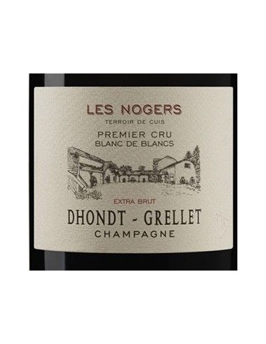 Champagne Blanc de Blancs - Champagne 1er Cru Blanc de Blancs 'Les Nogers' Extra Brut Millesimato (750 ml.) - Dhondt Grellet - D