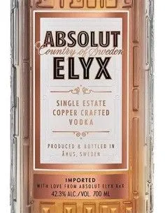 Vodka Premium 'Elyx' (700 ml.) Absolut Absolut - 1 2