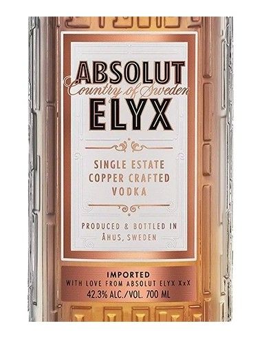 Vodka Premium 'Elyx' (700 ml.) Absolut Absolut - 2