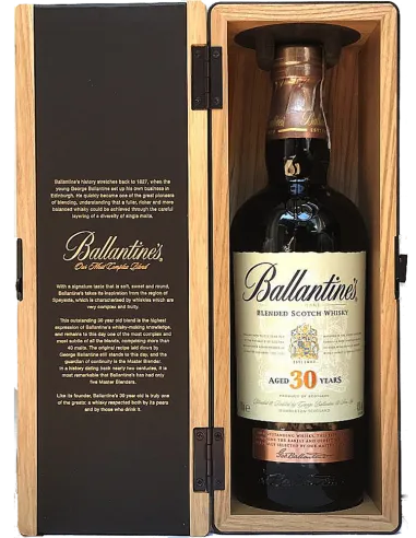 Blended Scotch Whisky 30 Years (700 ml. cofanetto deluxe) Ballantine's Ballantine's - 2