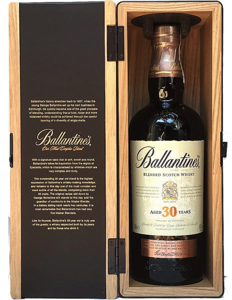 Blended Scotch Whisky 30 Ans (700 ml. coffret de luxe) Ballantine's Ballantine's - 2