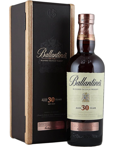 Whiskey - Blended Scotch Whisky 30 Years Old (700 ml. deluxe gift box) - Ballantine's - Ballantine's - 1