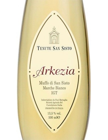 White Wines - Marche IGT 'Arkezia' Muffo di San Sisto 2016 (500 ml.)  - Tenute San Sisto - Tenute San Sisto - 2