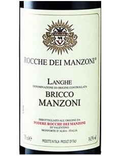 Red Wines - Langhe Rosso DOC 'Bricco Manzoni' 2015 (750 ml.) - Rocche dei Manzoni - Rocche dei Manzoni - 2